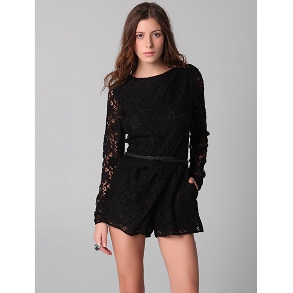 NWT Dolce Vita Jaiden Lace Floral Romper Large - Picture 2 of 10